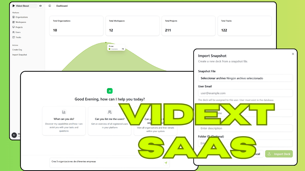 Vidext Boost Backoffice
